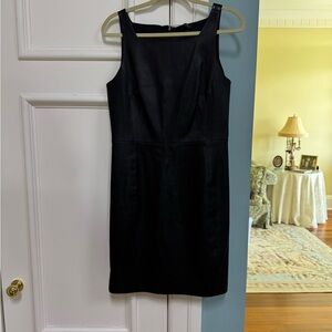 Theory Black leather Mini Dress  NWT     Size 10